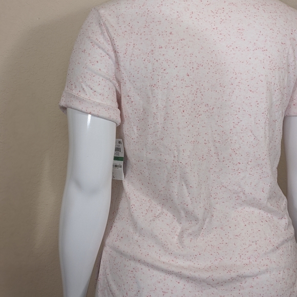 Karen Scott Shirttail-Hem Short Sleeve Top - Picture 3 of 9